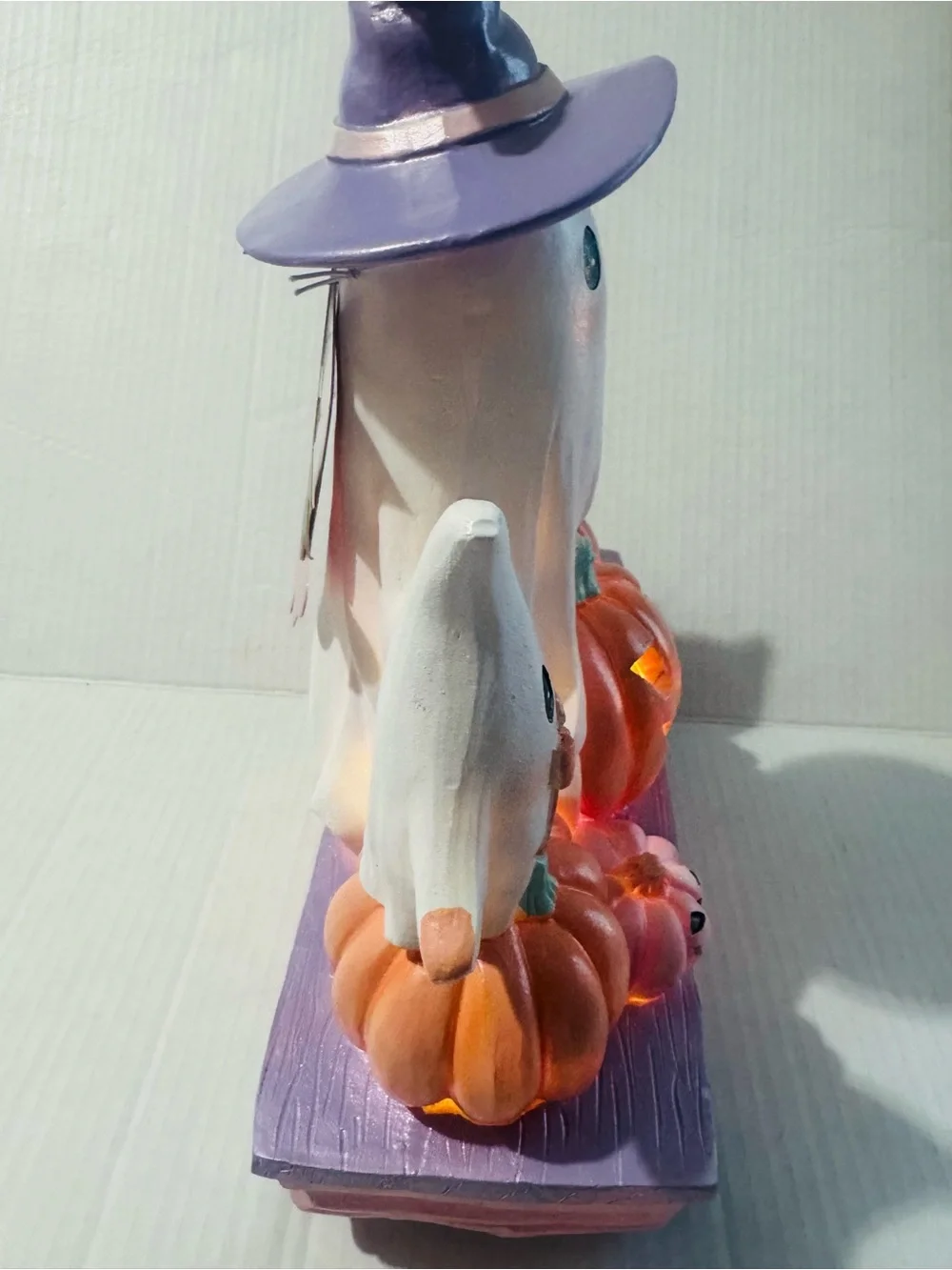 Halloween trio ghost in cart pastel colors BNWT